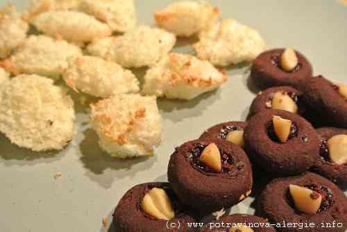 Recept na Vláčné kokosky s tvarohem a Sádlové koláčky